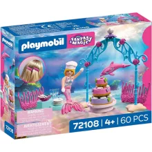 PLAYMOBIL 72108 Víz alatti esküvői büfé delfinnel