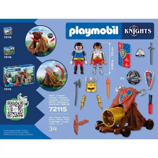 PLAYMOBIL 72115 Oroszlánlovagok ágyúval
