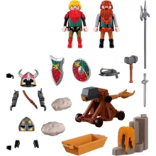 PLAYMOBIL 72117 Sárkánylovagok katapulttal