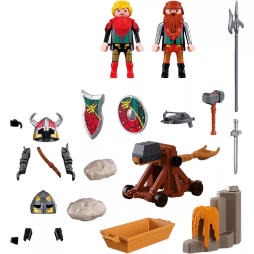 PLAYMOBIL 72117 Sárkánylovagok katapulttal