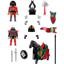 PLAYMOBIL 72118 Sárkánylovag parancsnokok lóháton
