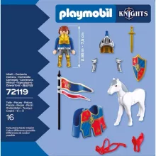 PLAYMOBIL 72119 Oroszlánlovag parancsnok lóháton