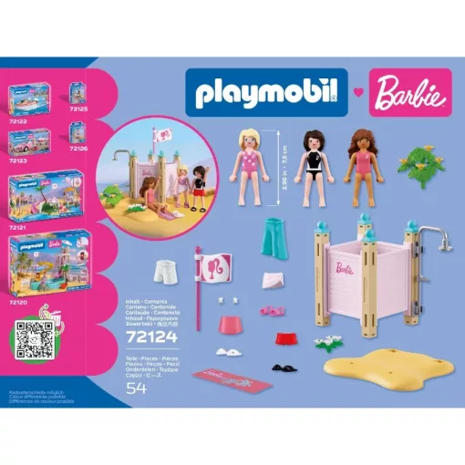PLAYMOBIL 72124 Barbie - Strandöltöző
