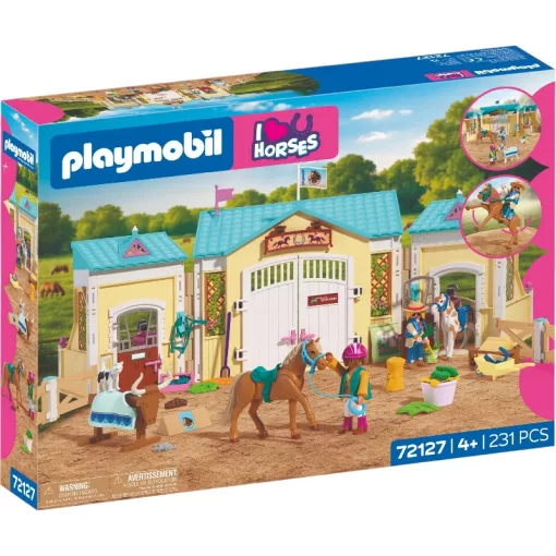 PLAYMOBIL 72127 Nagy western lovarda