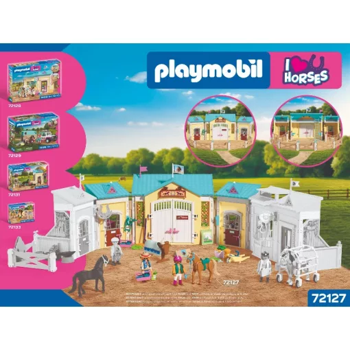 PLAYMOBIL 72127 Nagy western lovarda