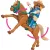 PLAYMOBIL 72127 Nagy western lovarda