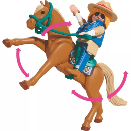 PLAYMOBIL 72127 Nagy western lovarda
