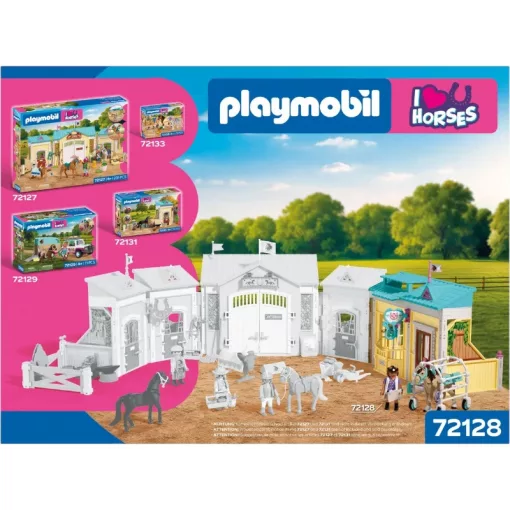 PLAYMOBIL 72128 Lovas állatorvosi rendelő