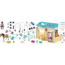 PLAYMOBIL 72128 Lovas állatorvosi rendelő