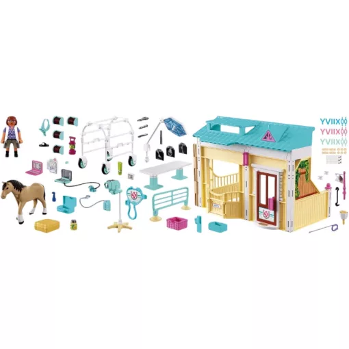 PLAYMOBIL 72128 Lovas állatorvosi rendelő