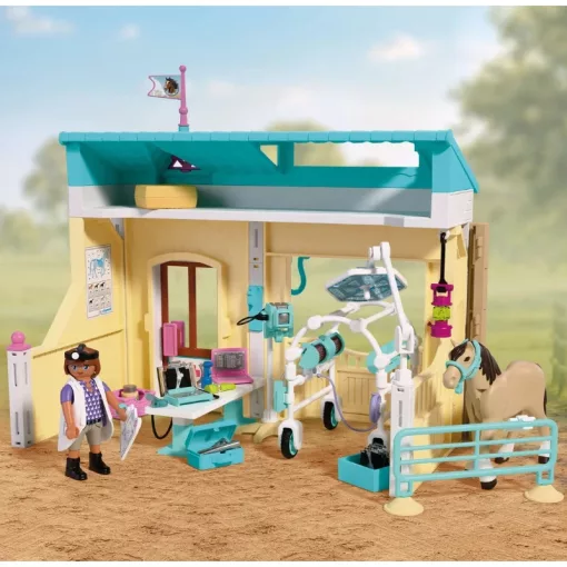 PLAYMOBIL 72128 Lovas állatorvosi rendelő