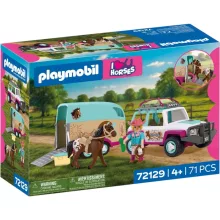 PLAYMOBIL 72129 Terepjáró lószállítóval