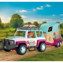 PLAYMOBIL 72129 Terepjáró lószállítóval