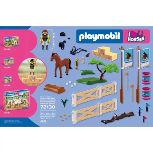 PLAYMOBIL 72130 Lovas versenypálya