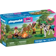 PLAYMOBIL 72132 Lovas kirándulás tábortűzzel