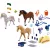PLAYMOBIL 72133 Három gyűjthető ló felszereléssel