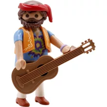  PLAYMOBIL 72139 Hippi gitárral zsákbamacska figura 30. sorozat (fiúknak)