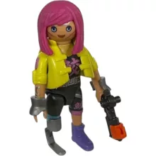 PLAYMOBIL 72140 Cybord katonalány zsákbamacska figura 30. sorozat (lányoknak)