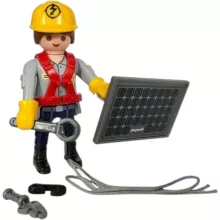 PLAYMOBIL 72140 Napelem-szerelő zsákbamacska figura 30. sorozat (lányoknak)