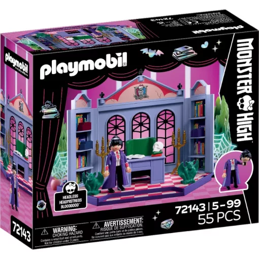 PLAYMOBIL 72143 Monster High - Bloodgood igazgatónő irodája