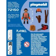PLAYMOBIL 72150 Favágó láncfűrésszel