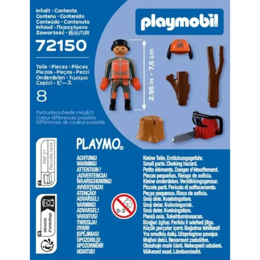 PLAYMOBIL 72150 Favágó láncfűrésszel