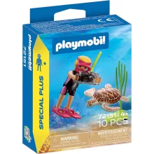 PLAYMOBIL 72151 Búvár teknőssel
