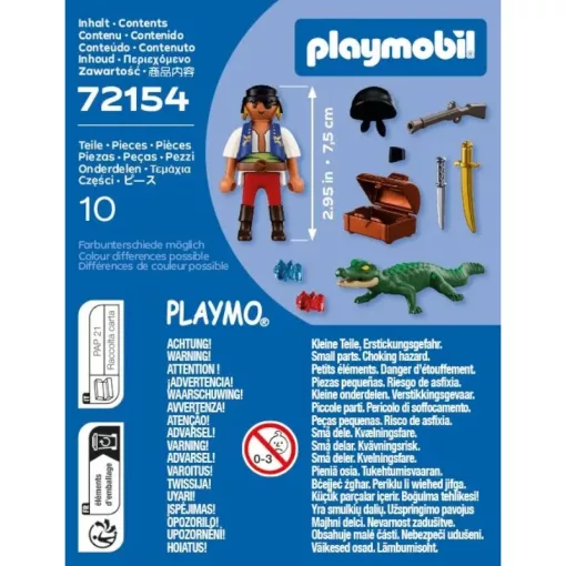 PLAYMOBIL 72154 Kalóz aligátorral