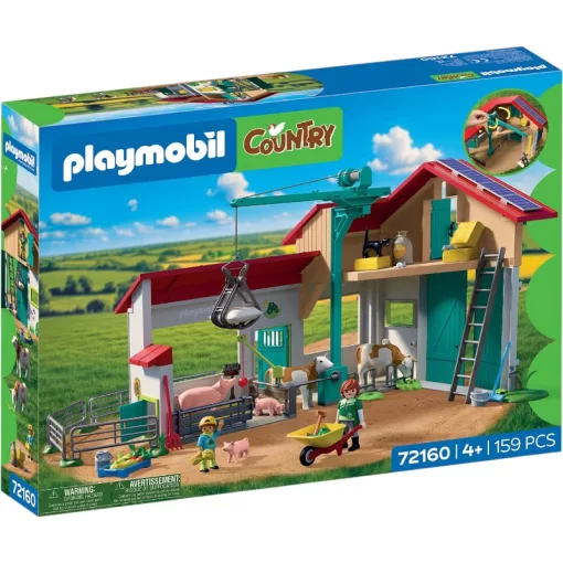 PLAYMOBIL 72160 Nagy farm daruval és állatokkal