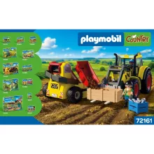 PLAYMOBIL 72161 Nagy traktor burgonyabetakarítóval