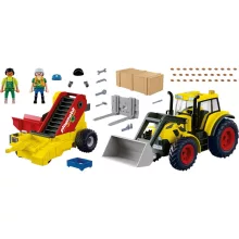 PLAYMOBIL 72161 Nagy traktor burgonyabetakarítóval