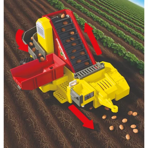 PLAYMOBIL 72161 Nagy traktor burgonyabetakarítóval