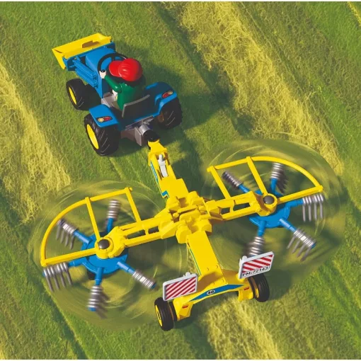PLAYMOBIL 72163 Traktor szénaforgatóval
