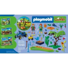 PLAYMOBIL 72165 Veteményeskert fűnyíró traktorral