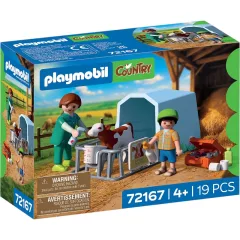 PLAYMOBIL 72167 Vidéki állatorvos borjúval
