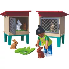 PLAYMOBIL 72170 Vidéki nyúlketrec
