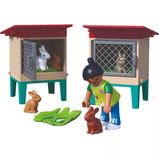 PLAYMOBIL 72170 Vidéki nyúlketrec