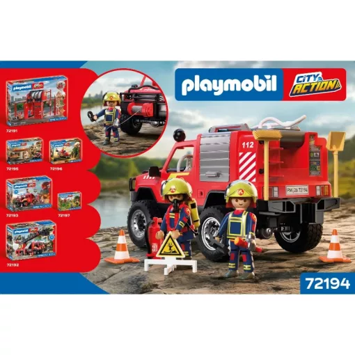 PLAYMOBIL 72194 Pickup tűzoltóautó fecskendővel
