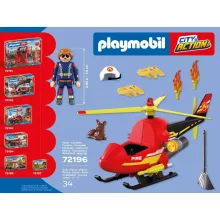 PLAYMOBIL 72196 Tűzoltósági helikopter vízágyúval
