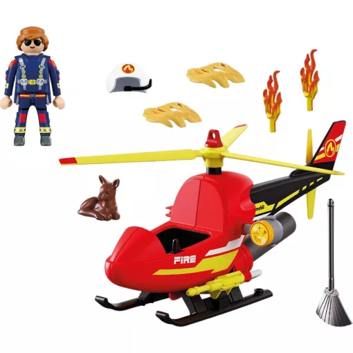 PLAYMOBIL 72196 Tűzoltósági helikopter vízágyúval
