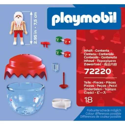PLAYMOBIL 72220 Karácsonyfadísz - Testépítő Mikulás