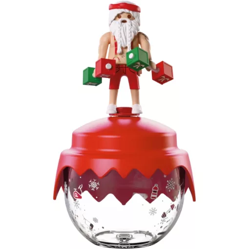 PLAYMOBIL 72220 Karácsonyfadísz - Testépítő Mikulás