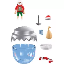 PLAYMOBIL 72221 Karácsonyfadísz - Gördeszkás Mikulás