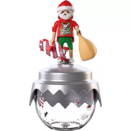 PLAYMOBIL 72221 Karácsonyfadísz - Gördeszkás Mikulás