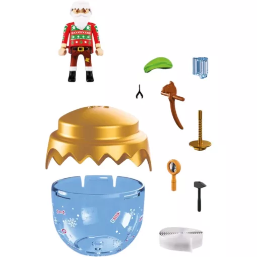 PLAYMOBIL 72222 Karácsonyfadísz - Játékkészítő Mikulás