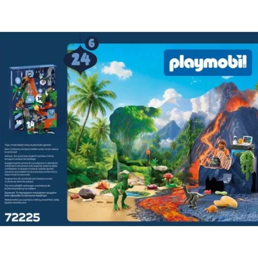 PLAYMOBIL 72225 Karácsony - Adventi kalendárium, naptár - Dinó-expedíció