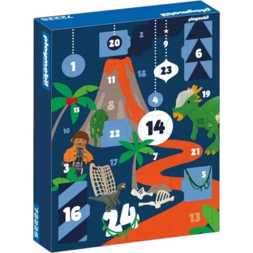 PLAYMOBIL 72225 Karácsony - Adventi kalendárium, naptár - Dinó-expedíció