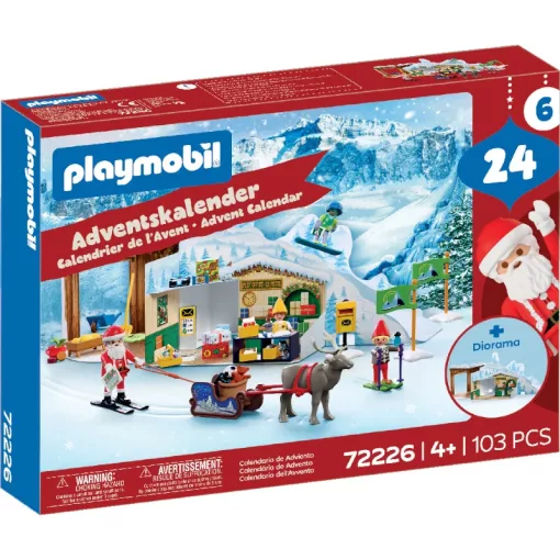 PLAYMOBIL 72226 Karácsony - Adventi kalendárium, naptár - Északi-sark