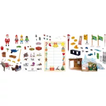PLAYMOBIL 72226 Karácsony - Adventi kalendárium, naptár - Északi-sark