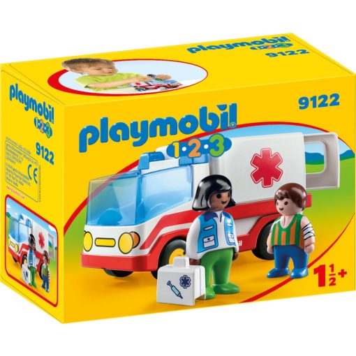 Playmobil 9122 1.2.3 Mentőautó